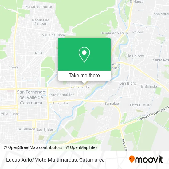 Lucas Auto/Moto Multimarcas map