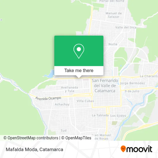 Mafalda Moda map