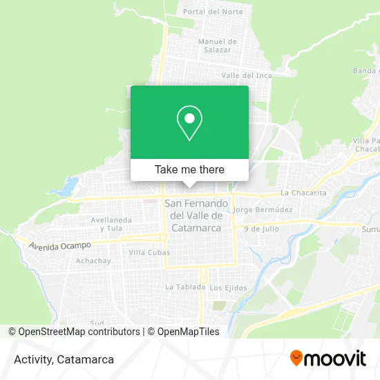 Activity map