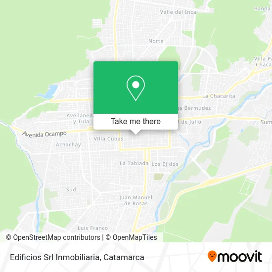 Edificios Srl Inmobiliaria map