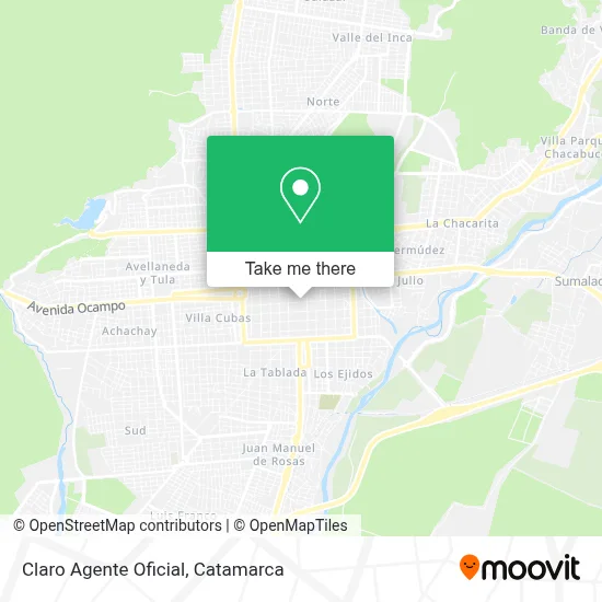 Claro Agente Oficial map