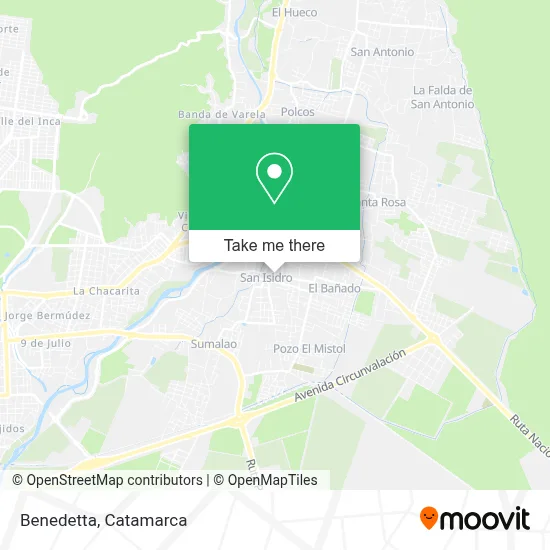 Benedetta map