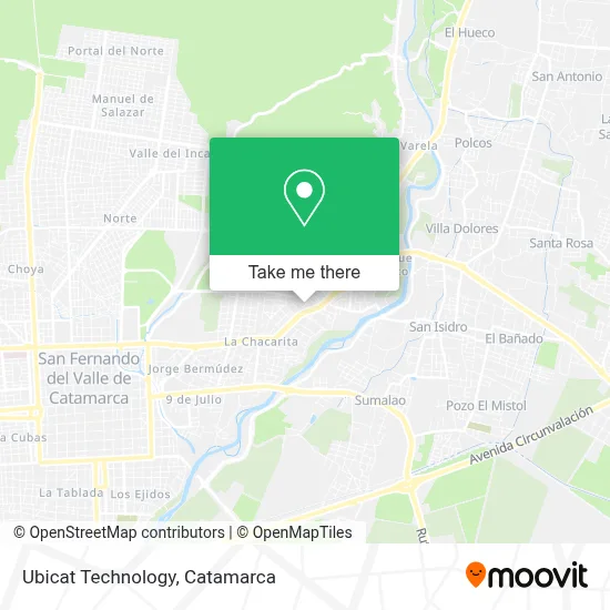 Ubicat Technology map