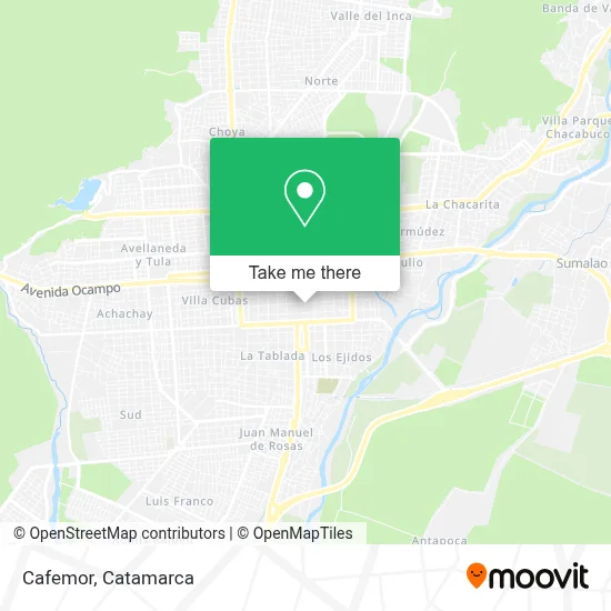 Cafemor map