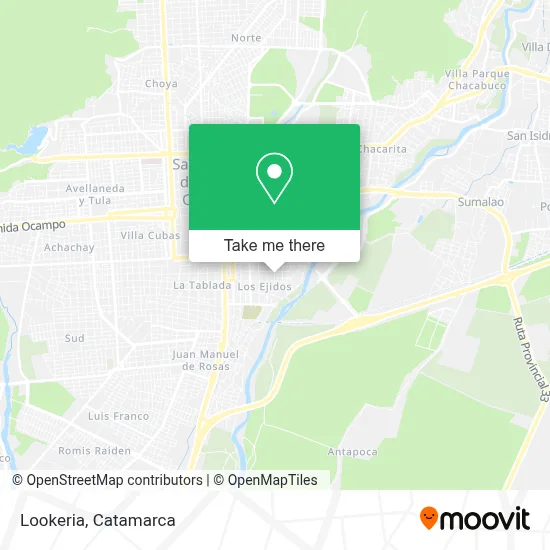 Lookeria map
