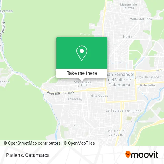 Patiens map