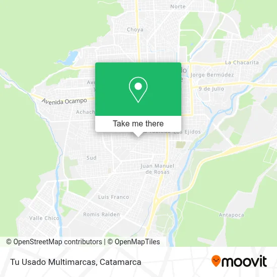 Tu Usado Multimarcas map