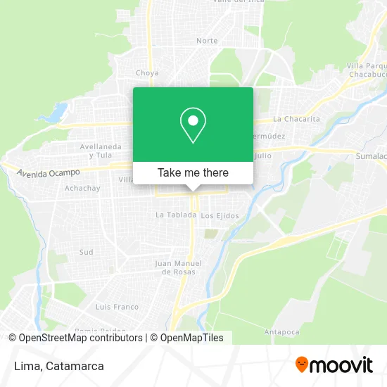 Lima map