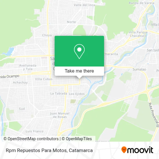 Rpm Repuestos Para Motos map