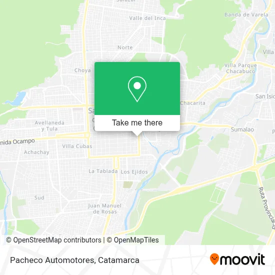 Pacheco Automotores map