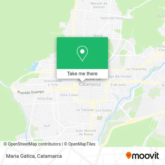 Maria Gatica map