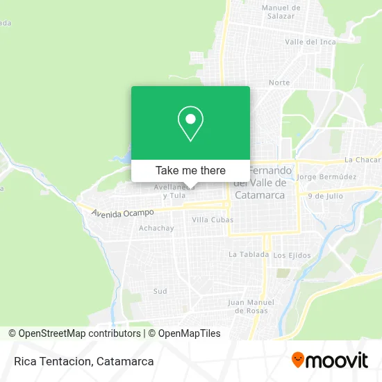 Rica Tentacion map
