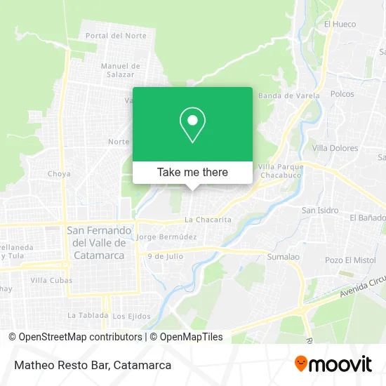 Matheo Resto Bar map
