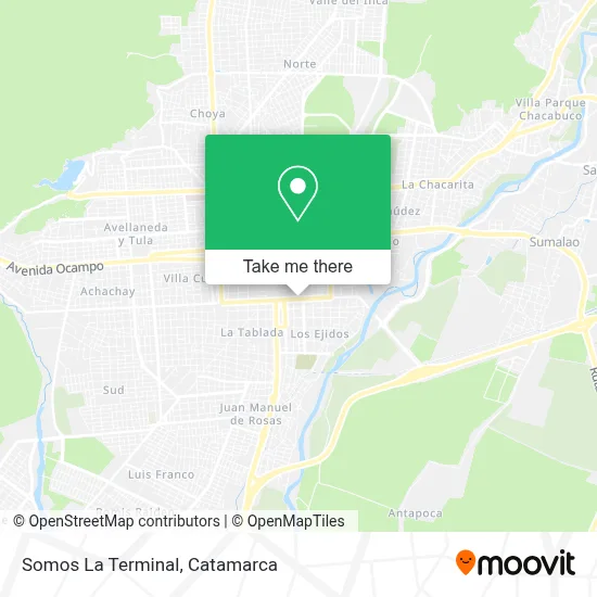 Somos La Terminal map
