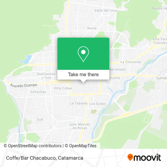 Coffe/Bar Chacabuco map