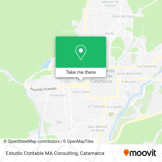 Estudio Contable MA Consulting map