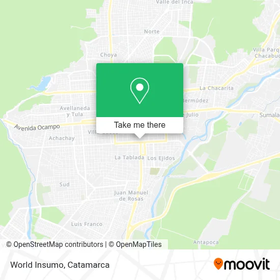World Insumo map