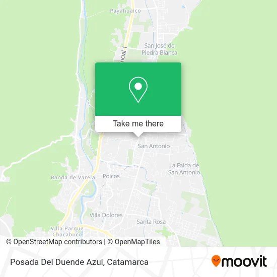 Posada Del Duende Azul map