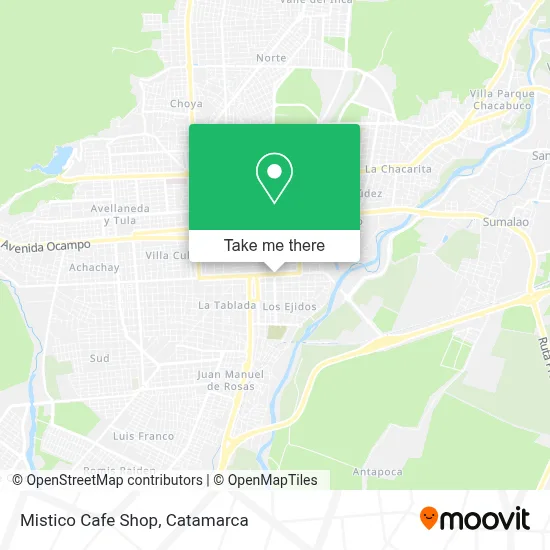 Mistico Cafe Shop map