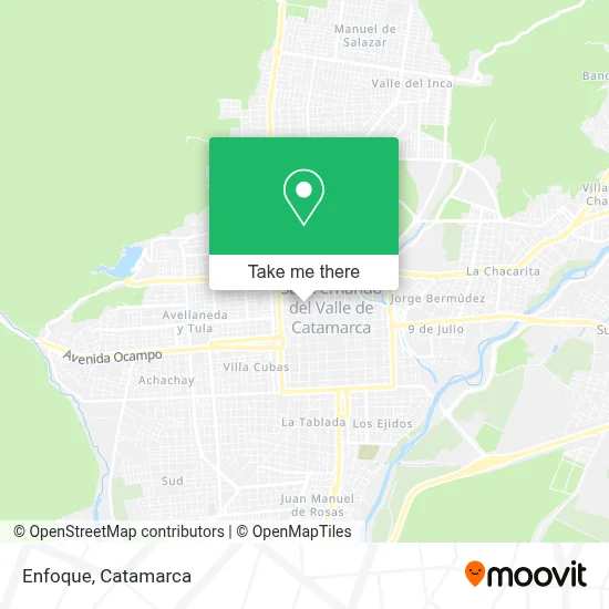 Enfoque map