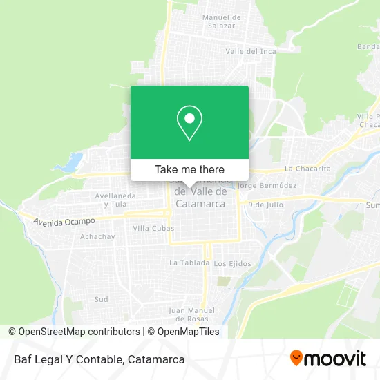 Baf Legal Y Contable map