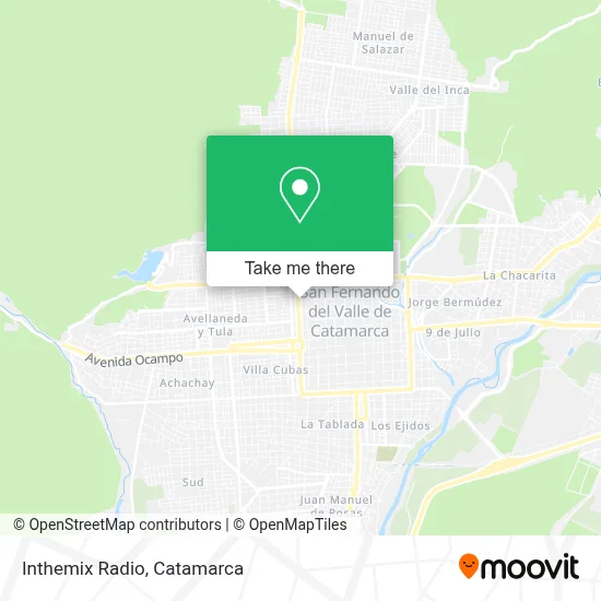 Inthemix Radio map