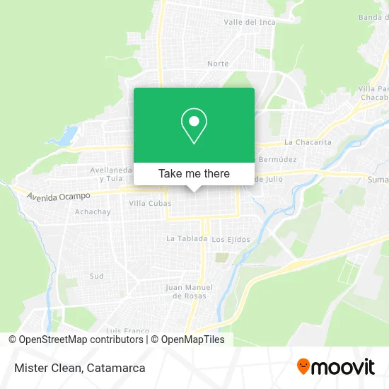 Mister Clean map
