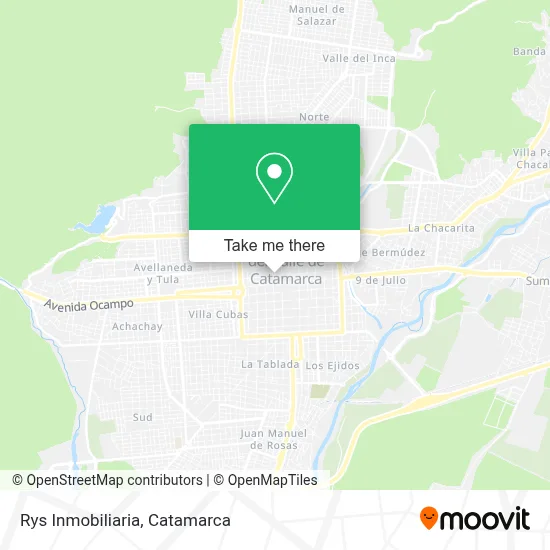 Rys Inmobiliaria map