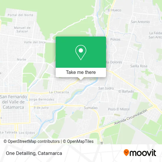 One Detailing map