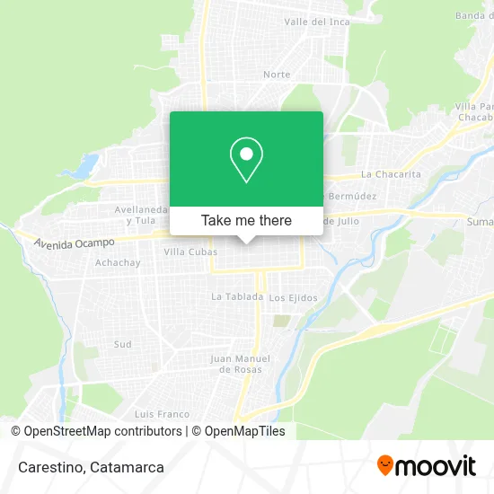 Carestino map