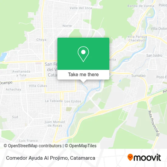 Comedor Ayuda Al Projimo map