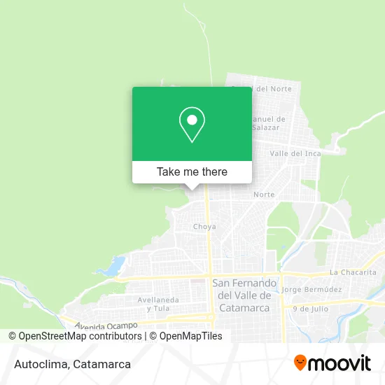 Autoclima map