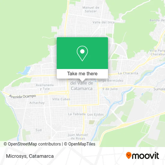 Microsys map