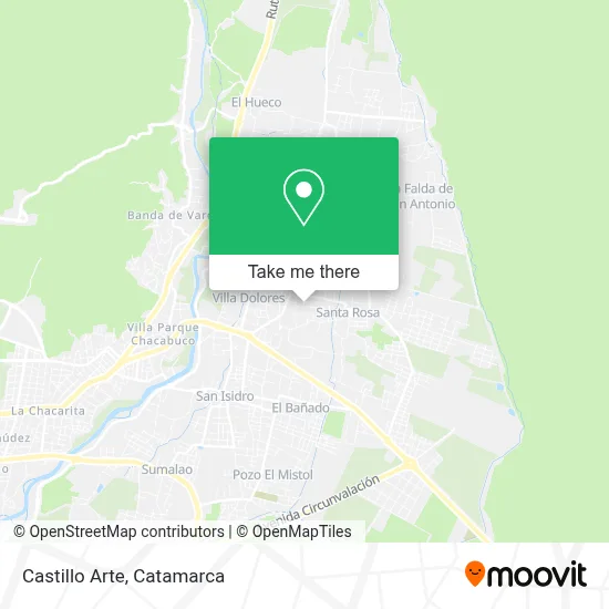 Castillo Arte map