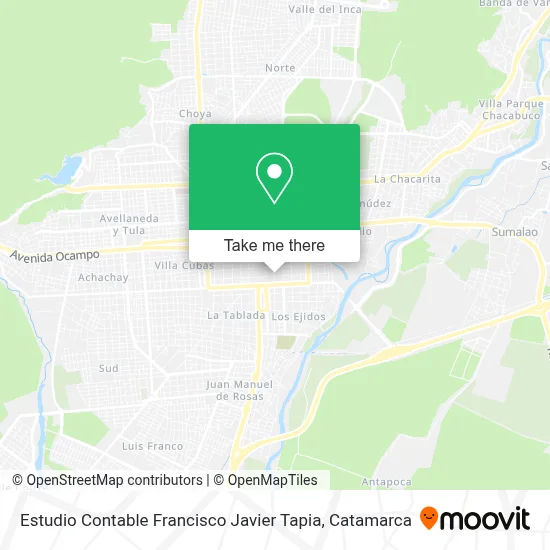 Estudio Contable Francisco Javier Tapia map
