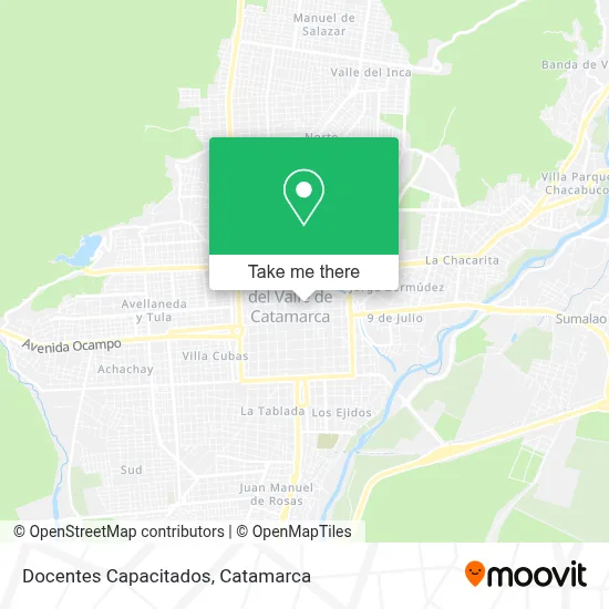 Docentes Capacitados map