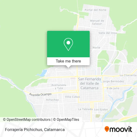 Forrajería Pichichus map