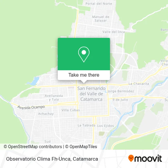 Observatorio Clima Fh-Unca map