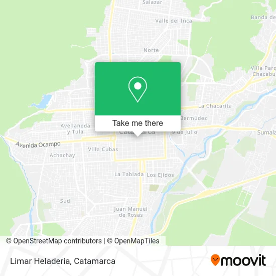 Limar Heladeria map