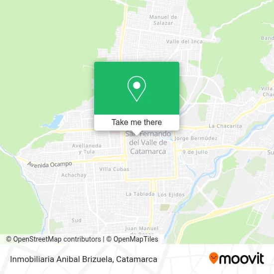 Inmobiliaria Anibal Brizuela map