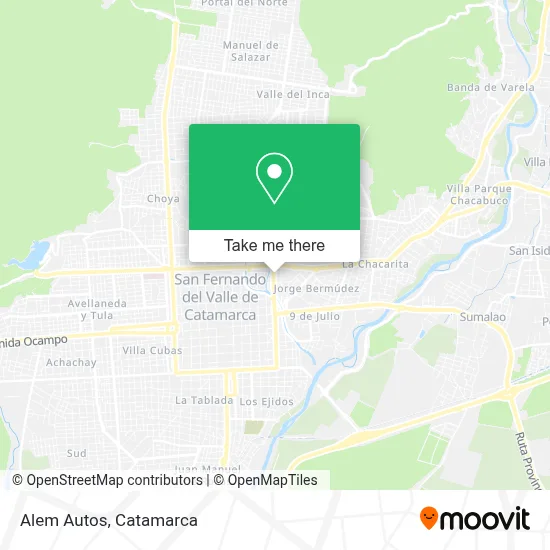Alem Autos map