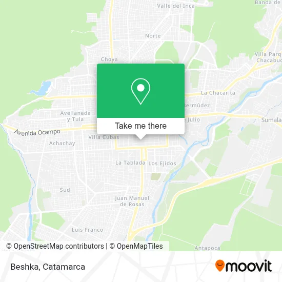 Beshka map