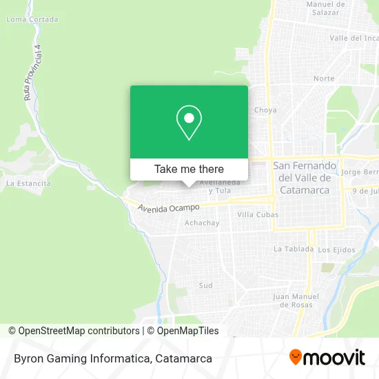 Byron Gaming Informatica map