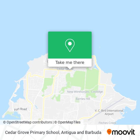 Cedar Grove Primary School map