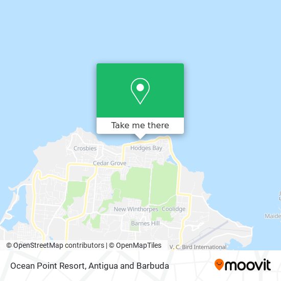 Ocean Point Resort map