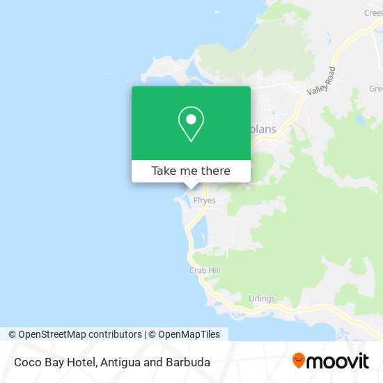 Coco Bay Hotel map