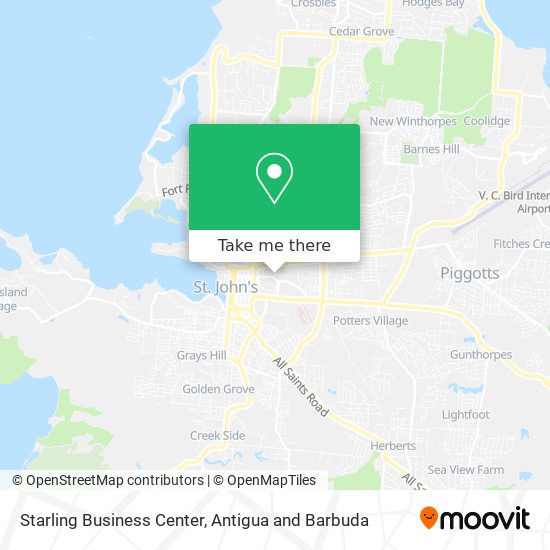 Starling Business Center map