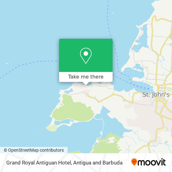 Grand Royal Antiguan Hotel map
