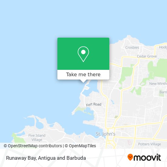 Runaway Bay map