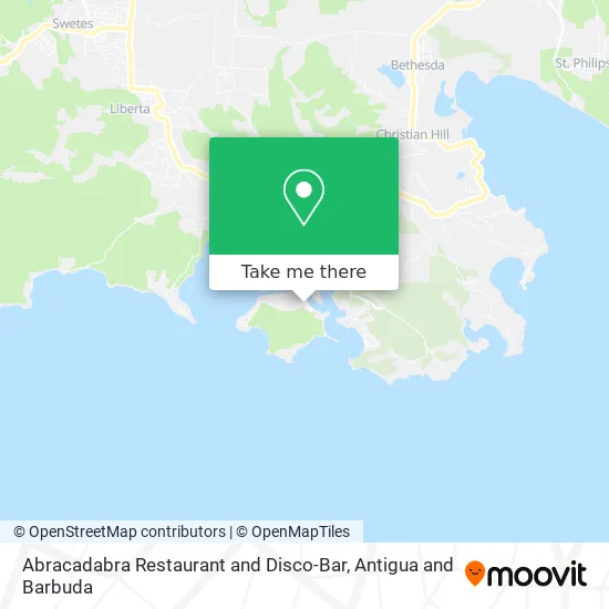 Abracadabra Restaurant and Disco-Bar map